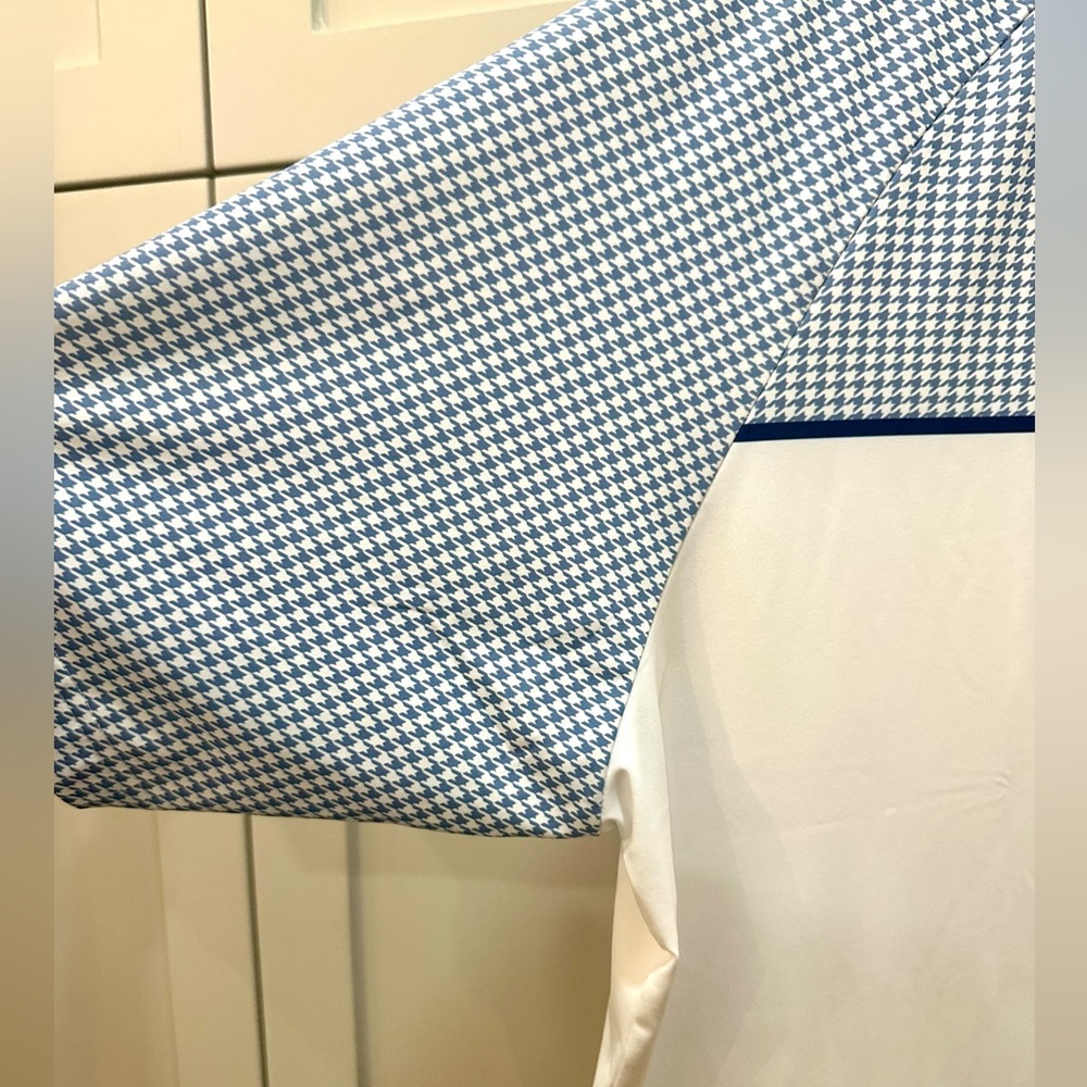 Callaway men’s Performance Polo Shirt - White & Blue- NEW- L - Picture 7 of 7